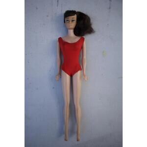 Vintage Barbie Doll in Red Swimsuit